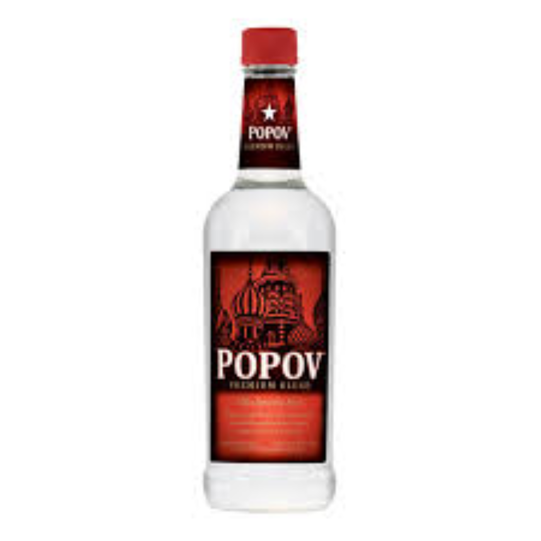 POPOV VODKA 750ML